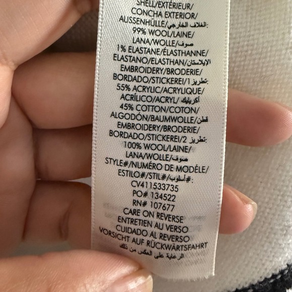 Alice + Olivia The Beatles All You Need Is Love Rorie Wool-Blend Pullover Small - Picture 7 of 8